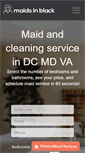 Mobile Screenshot of maidsinblack.com